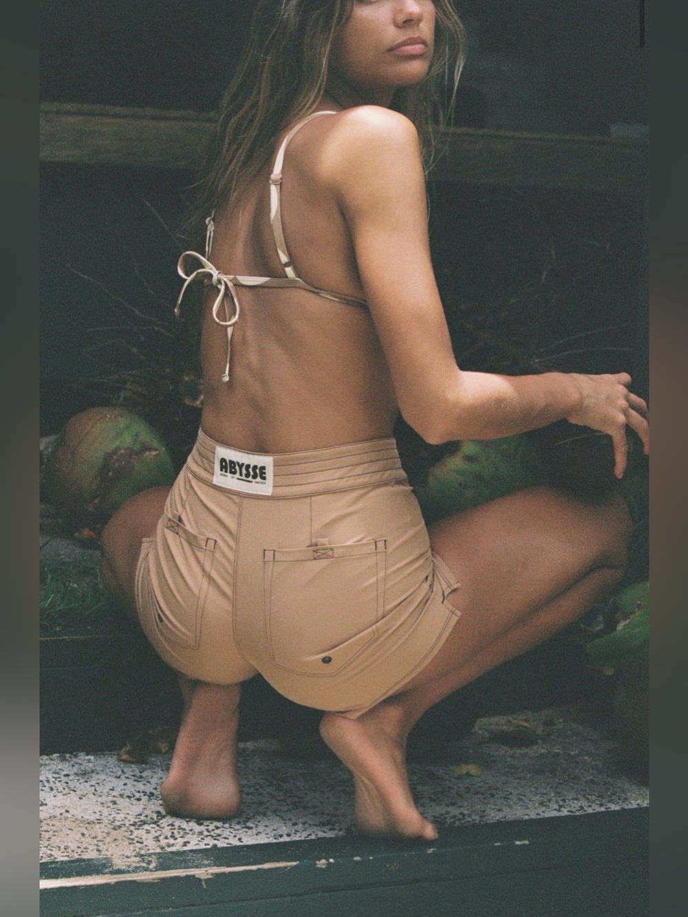 Abysse Boardshort- Caramel xs